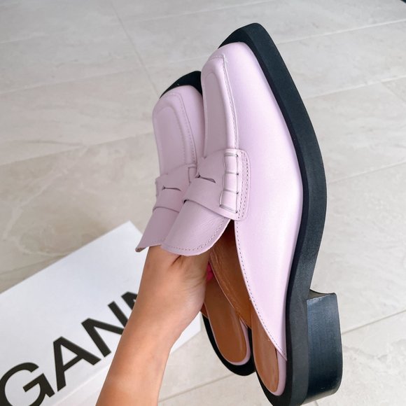 BRAND NEW GANNI SLIDES, SIZE 38 WITH BOX - Picture 5 of 9